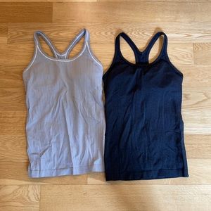 Lululemon tank tops with built in bra
